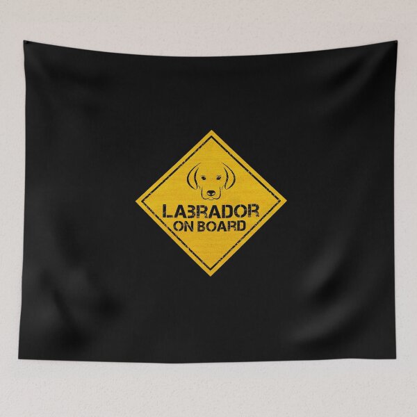 Item preview, Labrador on Board - Stickers for Cars designed and sold by CAUTION SHOP.