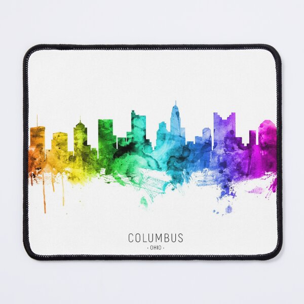 Item preview, Columbus Ohio Skyline designed and sold by ArtPrints.