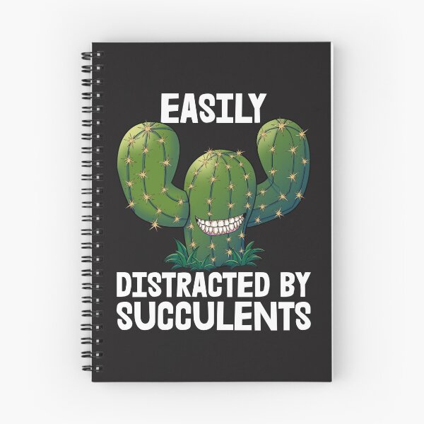Item preview, Easily Distracted By Succulents designed and sold by Bendthetrend.
