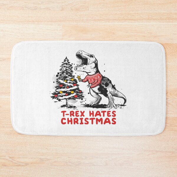 Item preview, t rex hates christmas designed and sold by NemiMakeit.