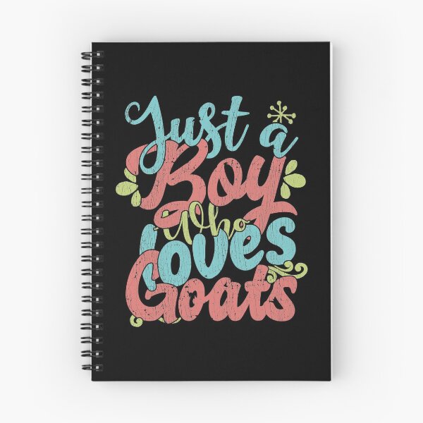 Item preview, Just A Boy Who Loves Goats - Farmers Gift graphic designed and sold by theodoros20.