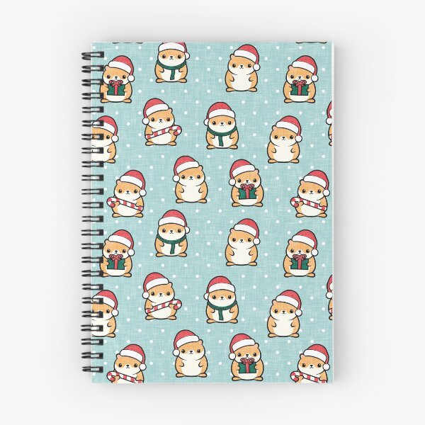 Item preview, Holiday Hamsters - Christmas - mint designed and sold by littlearrow.