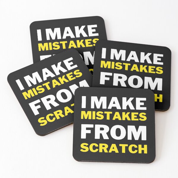 Item preview, I Make Mistakes From Scratch designed and sold by MollinS7.