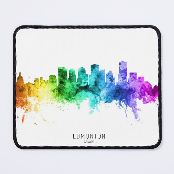 Item preview, Edmonton Canada Skyline designed and sold by ArtPrints.