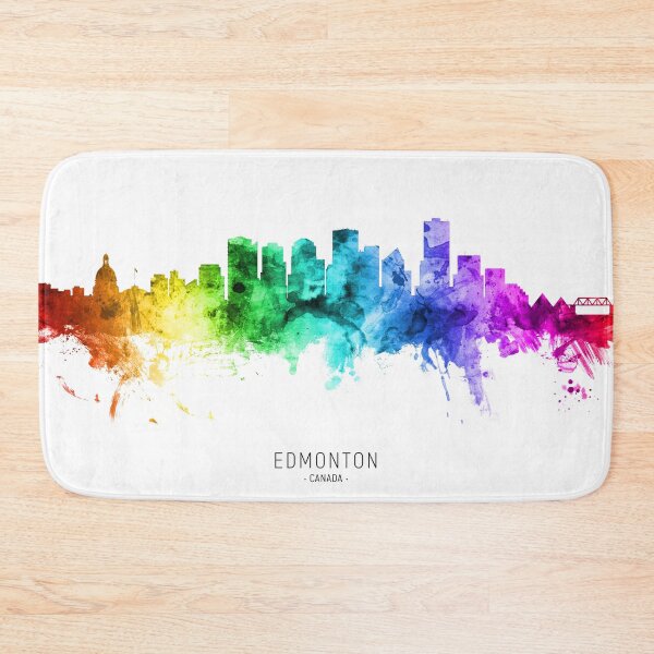 Item preview, Edmonton Canada Skyline designed and sold by ArtPrints.
