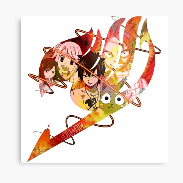 Fairytail Logo Metal Print