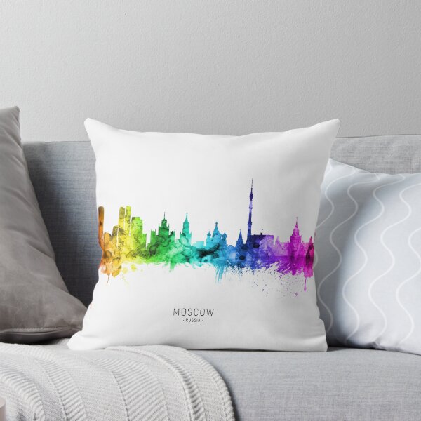 Artikelvorschau, Moscow Russia Skyline entworfen und verkauft von ArtPrints.