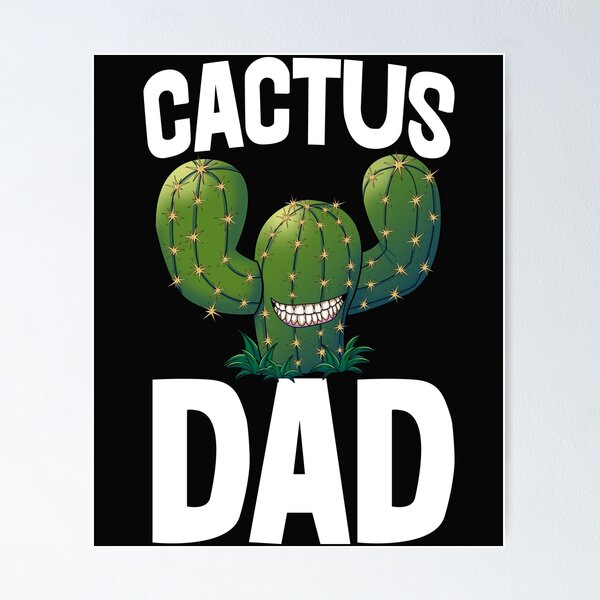 Item preview, Cactus Dad designed and sold by Bendthetrend.