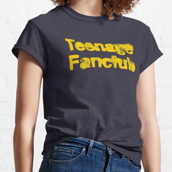 Teenage Fanclub Spray - distressed (yellow) Classic T-Shirt