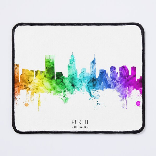 Item preview, Perth Australia Skyline designed and sold by ArtPrints.