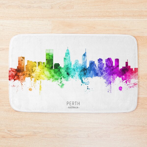 Item preview, Perth Australia Skyline designed and sold by ArtPrints.