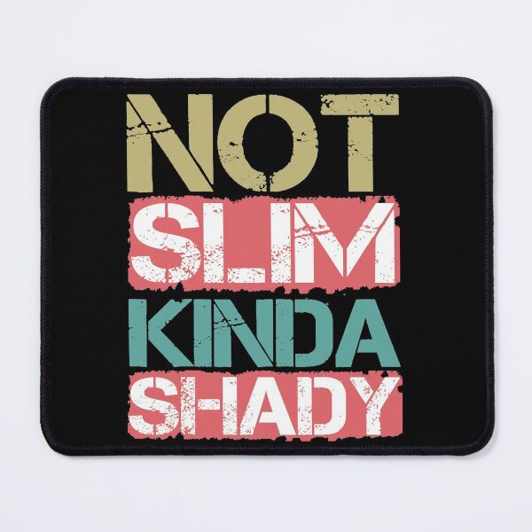 Item preview, Not Slim Kinda Shady shirt women men Vintage designed and sold by Magik-Art.