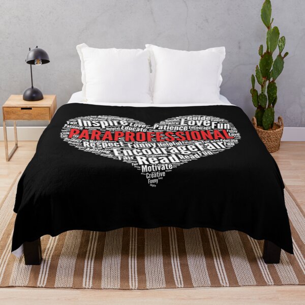 Item preview, Paraprofessional Heart Shape Word Cloud Design graphic designed and sold by theodoros20.