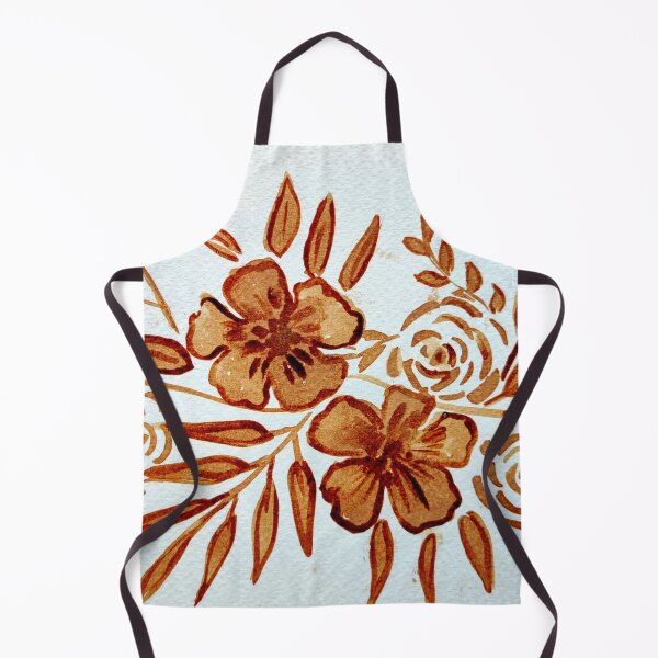 Item preview, Autumn leaves pattern, autumn flowers pattern, autumn coffee illustration designed and sold by Ala Lopatniov.