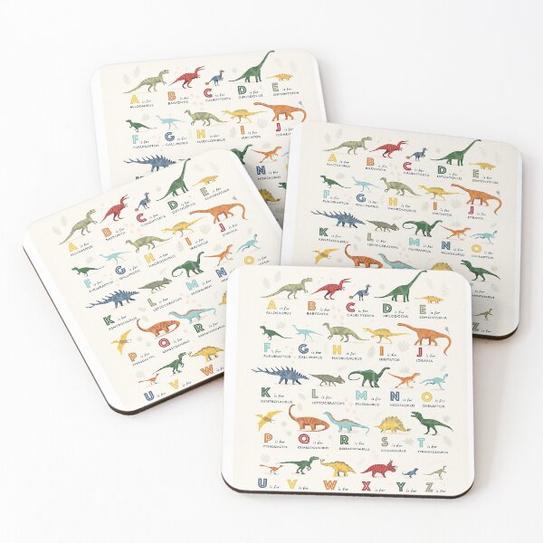 Item preview, Dinosaur Alphabet designed and sold by Midu Roy.