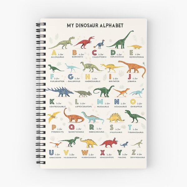 Item preview, Dinosaur Alphabet designed and sold by Midu Roy.