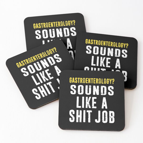 Item preview, Funny Gastroenterology - Sounds Like A Shit Job Distressed designed and sold by niftee.