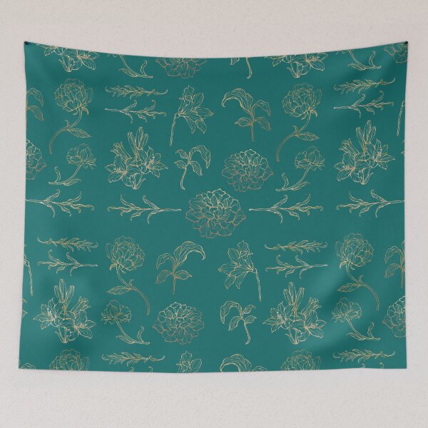 Item preview, Vintage Flowerpattern designed and sold by Perceptible.