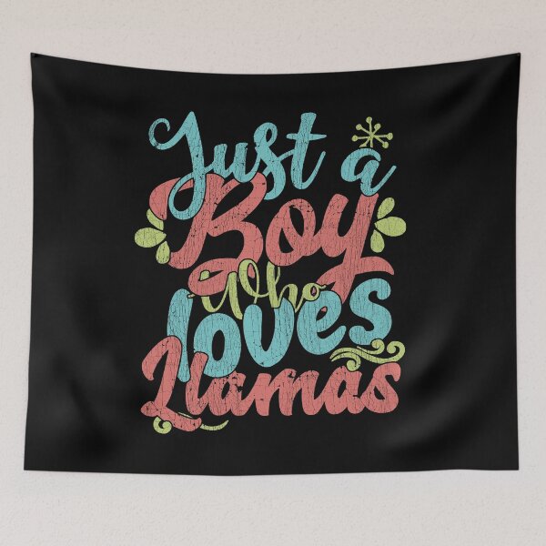 Item preview, Just A Boy Who Loves Llamas Gift graphic designed and sold by theodoros20.