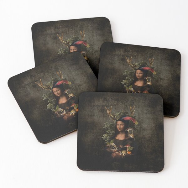 Item preview, Mona Lisa In Forest Nightgarden designed and sold by UtArt.