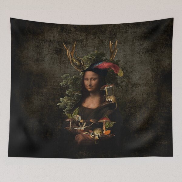 Item preview, Mona Lisa In Forest Nightgarden designed and sold by UtArt.