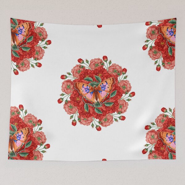 Item preview, vintage flowerpattern designed and sold by SwifTech.