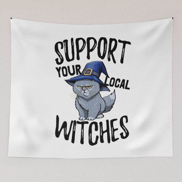 Item preview, Support Your Local Witches designed and sold by Bendthetrend.
