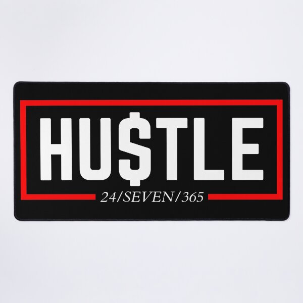 Item preview, HUSTLE 24/SEVEN/365  designed and sold by KingsManKind.
