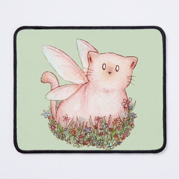 Item preview, Cat fairy with flowers designed and sold by Denise, Denisn't.