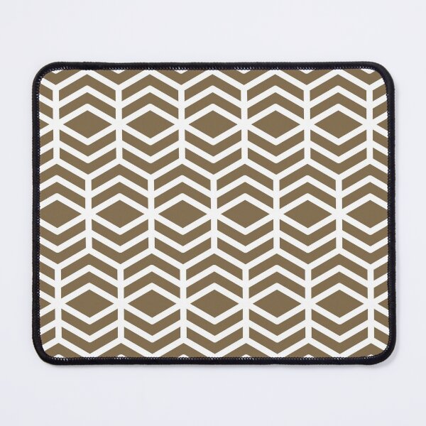 Item preview, Brown and White Chevron Line Shape Pattern Pairs Dulux 2022 Popular Colour Rich Earth - Color Trends designed and sold by ColorOfTheYears.