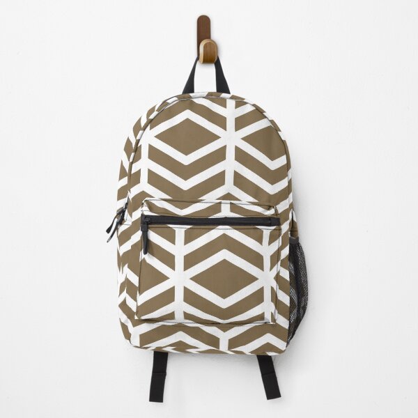 Item preview, Brown and White Chevron Line Shape Pattern Pairs Dulux 2022 Popular Colour Rich Earth - Color Trends designed and sold by ColorOfTheYears.