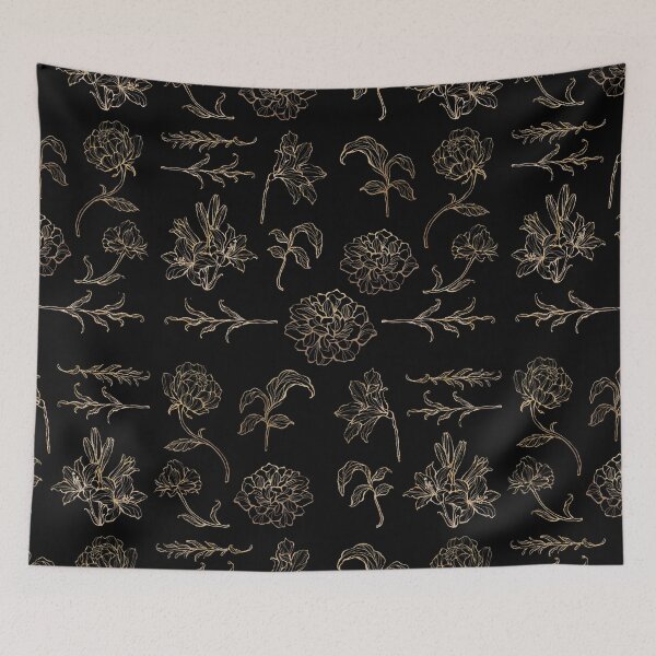 Item preview, Vintage Flowerpattern designed and sold by Perceptible.