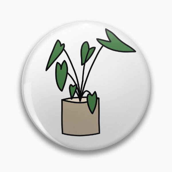 Item preview, Alocasia Houseplant Line Art designed and sold by kounellis.