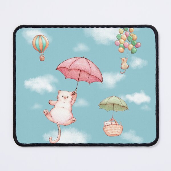 Item preview, Flying cats in the sky designed and sold by Denise, Denisn't.