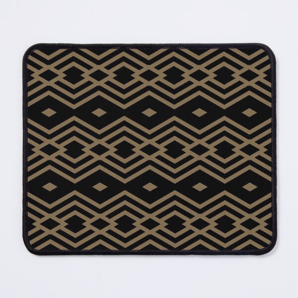 Item preview, Black and Brown Stripe Diamond Pattern Pairs Dulux 2022 Popular Colour Rich Earth - Color Trends designed and sold by ColorOfTheYears.
