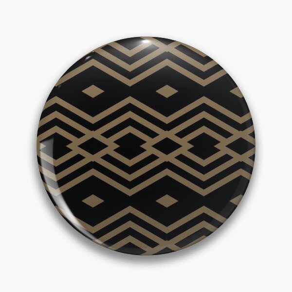 Item preview, Black and Brown Stripe Diamond Pattern Pairs Dulux 2022 Popular Colour Rich Earth - Color Trends designed and sold by ColorOfTheYears.