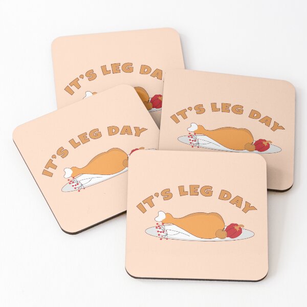 Item preview, Its leg day thanksgiving designed and sold by Feline Rockstars.