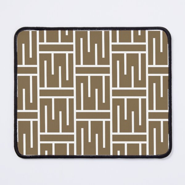 Item preview, Brown and White Minimal Line Art Pattern 3 Pairs Dulux 2022 Popular Colour Rich Earth - Color Trends designed and sold by ColorOfTheYears.