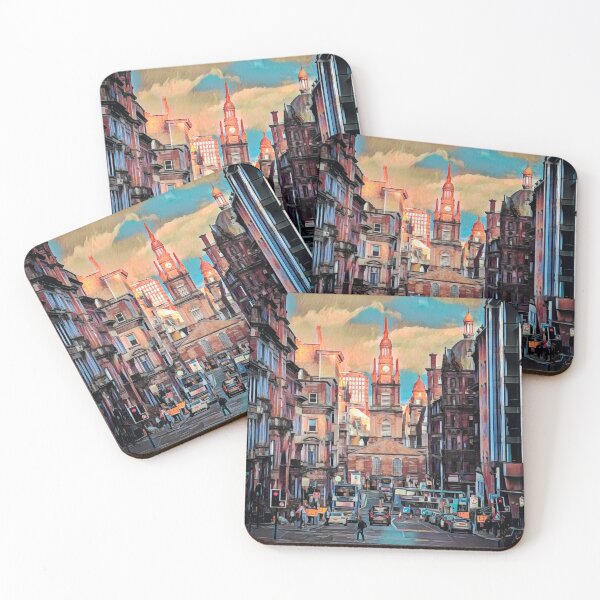 Item preview, Glasgow Streets designed and sold by Sofia-Draws.