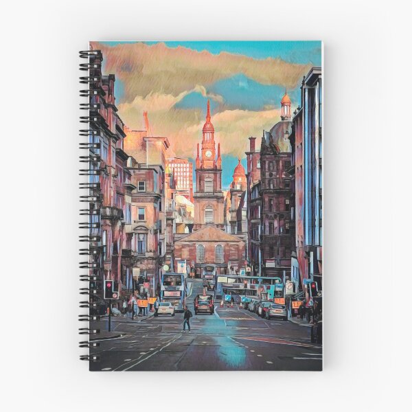 Item preview, Glasgow Streets designed and sold by Sofia-Draws.