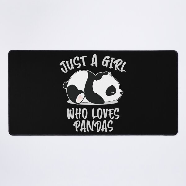 Item preview, Just A Girl Who Loves Pandas, Panda Lover Gift, Cute Panda Shirt, Kawaii Sleeping Panda Gift, Animal Shirt, Animal Gift, Panda Theme, Panda Birthday, Panda Party designed and sold by KC1max.