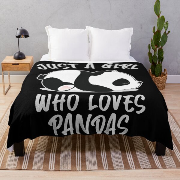 Item preview, Just A Girl Who Loves Pandas, Panda Lover Gift, Cute Panda Shirt, Kawaii Sleeping Panda Gift, Animal Shirt, Animal Gift, Panda Theme, Panda Birthday, Panda Party designed and sold by KC1max.