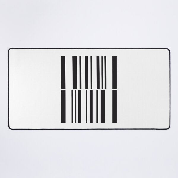 Item preview, Double Barcode | Minimalistic Linear Art | Black Lines designed and sold by in-vectors.