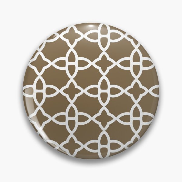 Item preview, Brown and White Minimal Line Art Pattern 4 Pairs Dulux 2022 Popular Colour Rich Earth - Color Trends designed and sold by ColorOfTheYears.