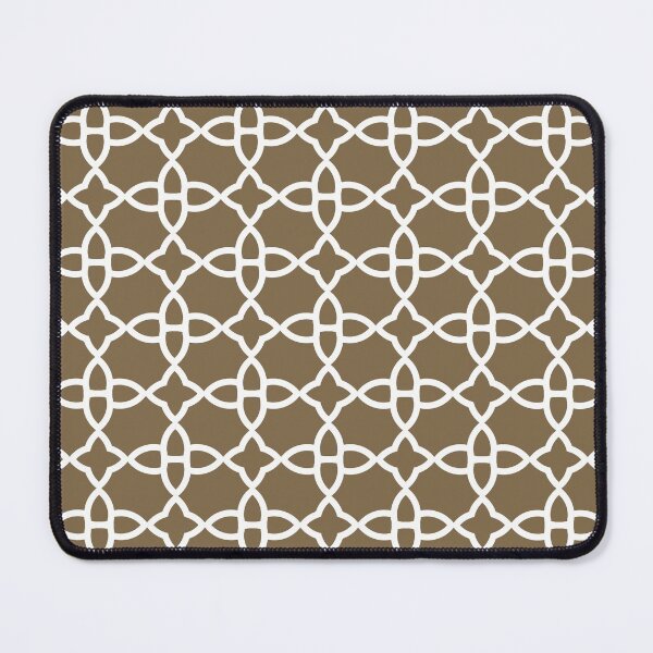 Item preview, Brown and White Minimal Line Art Pattern 4 Pairs Dulux 2022 Popular Colour Rich Earth - Color Trends designed and sold by ColorOfTheYears.