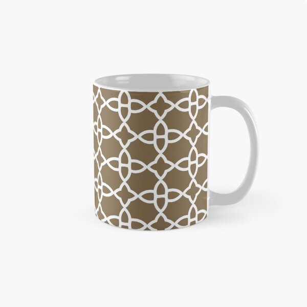 Item preview, Brown and White Minimal Line Art Pattern 4 Pairs Dulux 2022 Popular Colour Rich Earth - Color Trends designed and sold by ColorOfTheYears.