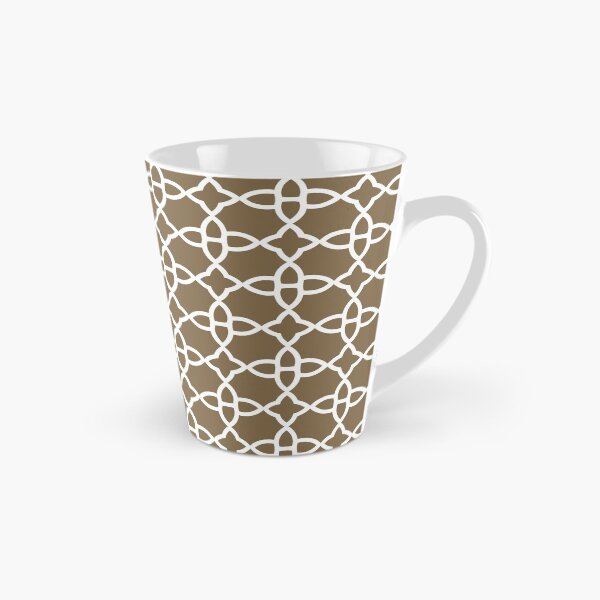 Item preview, Brown and White Minimal Line Art Pattern 4 Pairs Dulux 2022 Popular Colour Rich Earth - Color Trends designed and sold by ColorOfTheYears.
