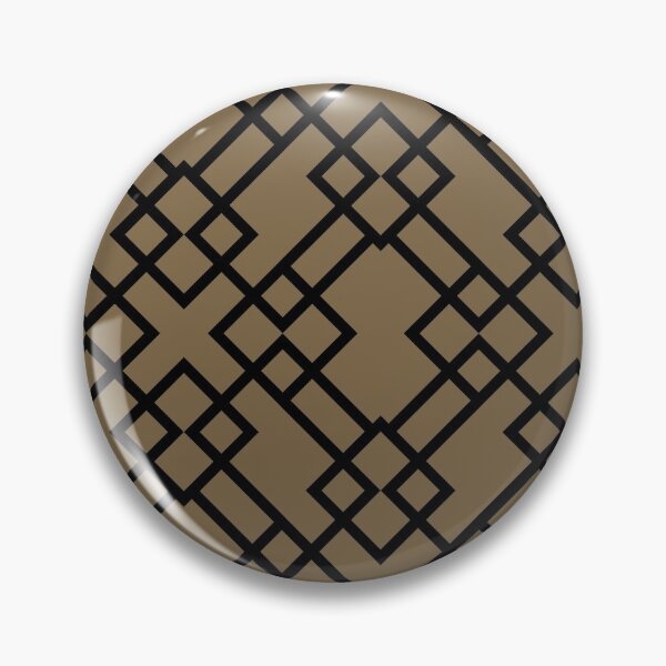 Item preview, Black and Brown Minimal Line Art Pattern Pairs Dulux 2022 Popular Colour Rich Earth - Color Trends designed and sold by ColorOfTheYears.