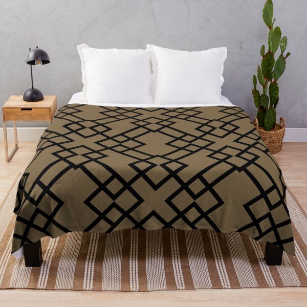 Item preview, Black and Brown Minimal Line Art Pattern Pairs Dulux 2022 Popular Colour Rich Earth - Color Trends designed and sold by ColorOfTheYears.
