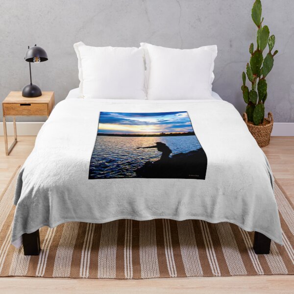 Item preview, Fishing at Sunset designed and sold by AMacGPhilly.